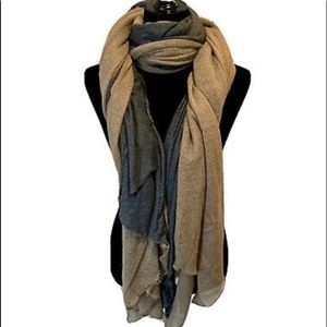Donni Charm 2 Tone Blanket Scarf